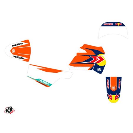 Kit Deco Moto Cross US STYLE Yamaha PW 50 Orange