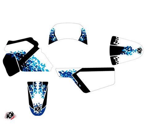 Kit Deco Moto Cross Hangtown Yamaha PW 50 Bleu