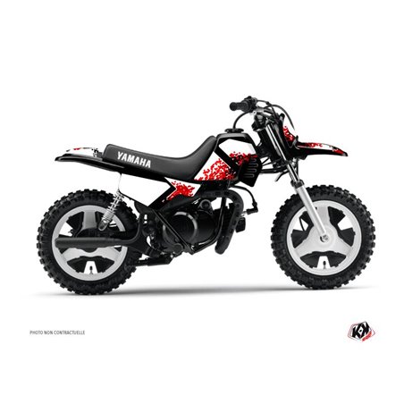 Kit Deco Moto Cross Hangtown Yamaha PW 50 Rouge