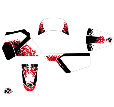 Kit Deco Moto Cross Hangtown Yamaha PW 50 Rouge