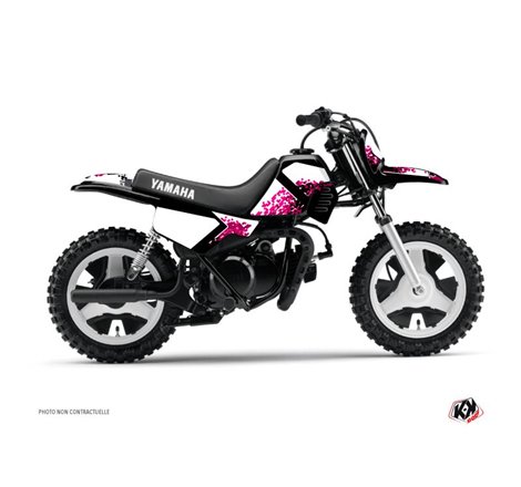 Kit Deco Moto Cross Hangtown Yamaha PW 50 Rose