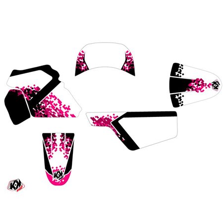 Kit Deco Moto Cross Hangtown Yamaha PW 50 Rose