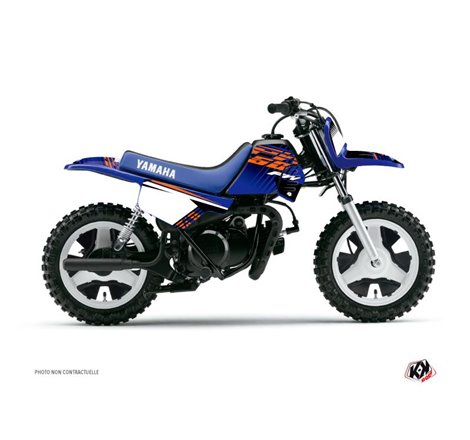 Kit Deco Moto Cross Flow Yamaha PW 50 Orange
