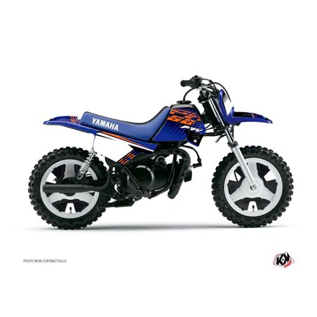 Kit Deco Moto Cross Flow Yamaha PW 50 Orange
