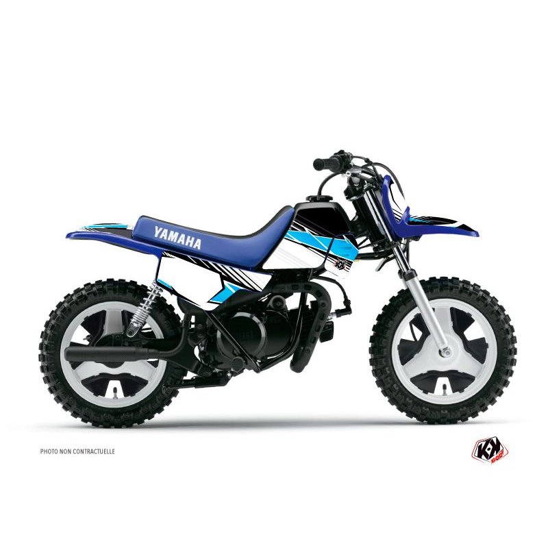 Kit Deco Moto Cross Stripe Yamaha PW 50 Noir
