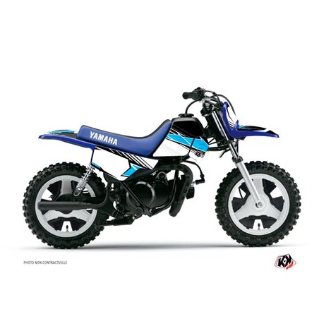 Kit Deco Moto Cross Stripe Yamaha PW 50 Noir