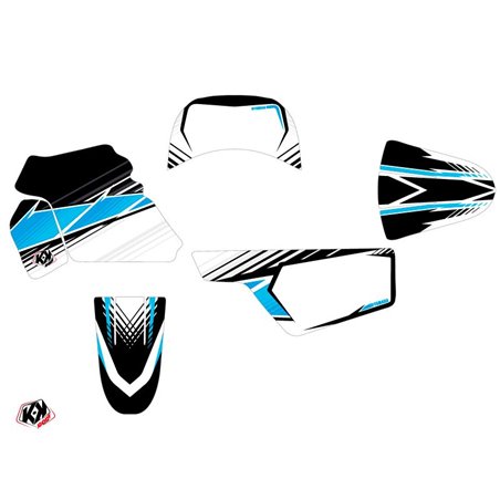 Kit Deco Moto Cross Stripe Yamaha PW 50 Noir