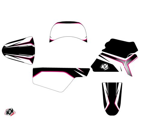 Kit Deco Moto Cross Stripe Yamaha PW 50 Rose
