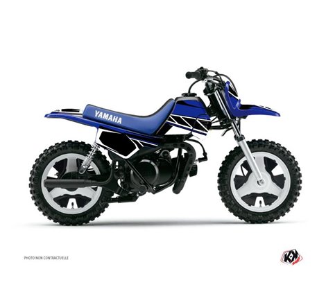 Kit Deco Moto Cross Replica Yamaha PW 50 Bleu