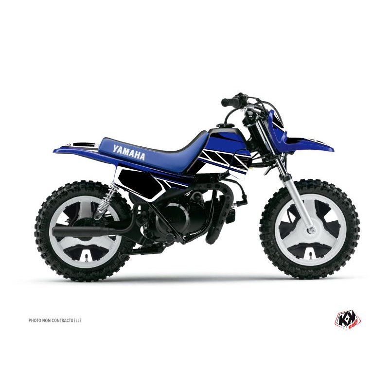 Kit Deco Moto Cross Replica Yamaha PW 50 Bleu