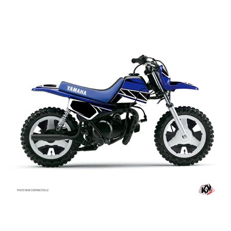 Kit Deco Moto Cross Replica Yamaha PW 50 Bleu
