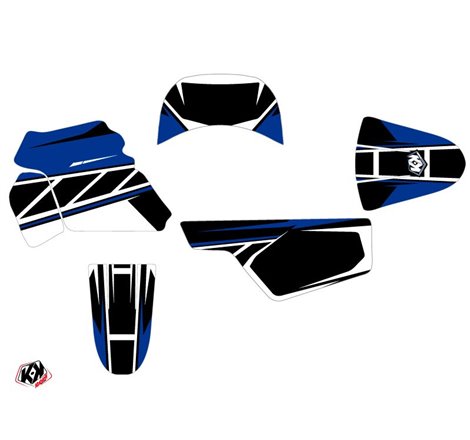 Kit Deco Moto Cross Replica Yamaha PW 50 Bleu