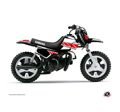 Kit Deco Moto Cross Replica Yamaha PW 50 Rouge