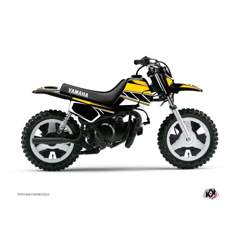 Kit Deco Moto Cross Replica Yamaha PW 50 Jaune