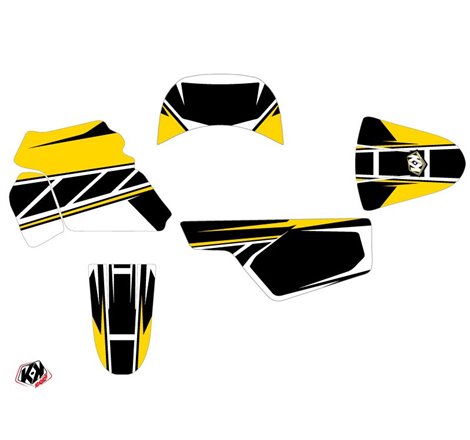 Kit Deco Moto Cross Replica Yamaha PW 50 Jaune