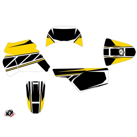 Kit Deco Moto Cross Replica Yamaha PW 50 Jaune