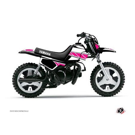 Kit Deco Moto Cross Replica Yamaha PW 50 Rose