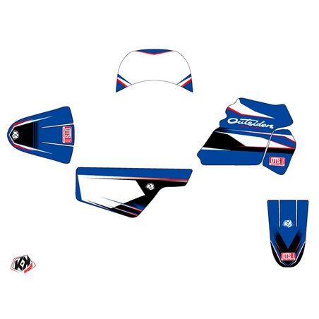 Kit Deco Moto Cross Replica Outsiders OTS Yamaha PW 50 2018