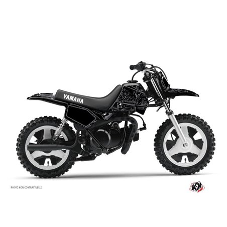 Kit Deco Moto Cross Zombies Dark Yamaha PW 50 Noir