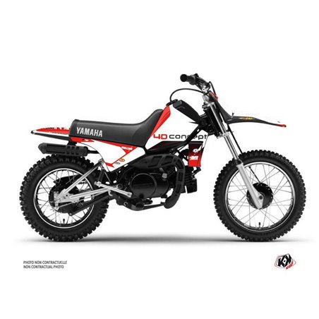 Kit Deco Moto Cross Replica BOS Yamaha PW 80