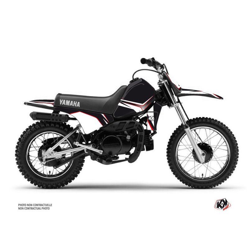 Kit Deco Moto Cross Concept Yamaha PW 80 Rouge