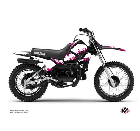 Kit Deco Moto Cross Hangtown Yamaha PW 80 Rose