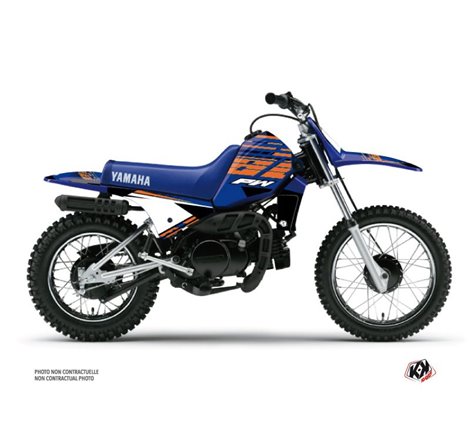 Kit Deco Moto Cross Flow Yamaha PW 80 Orange