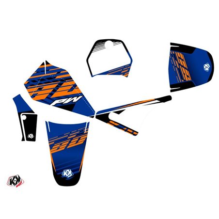 Kit Deco Moto Cross Flow Yamaha PW 80 Orange