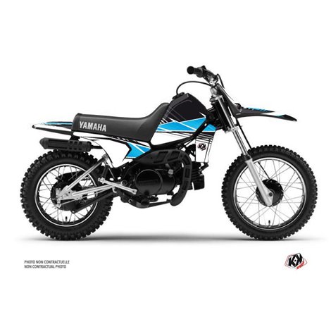 Kit Deco Moto Cross Stripe Yamaha PW 80 Noir