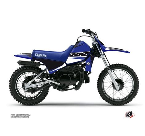 Kit Deco Moto Cross Replica Yamaha PW 80 Bleu