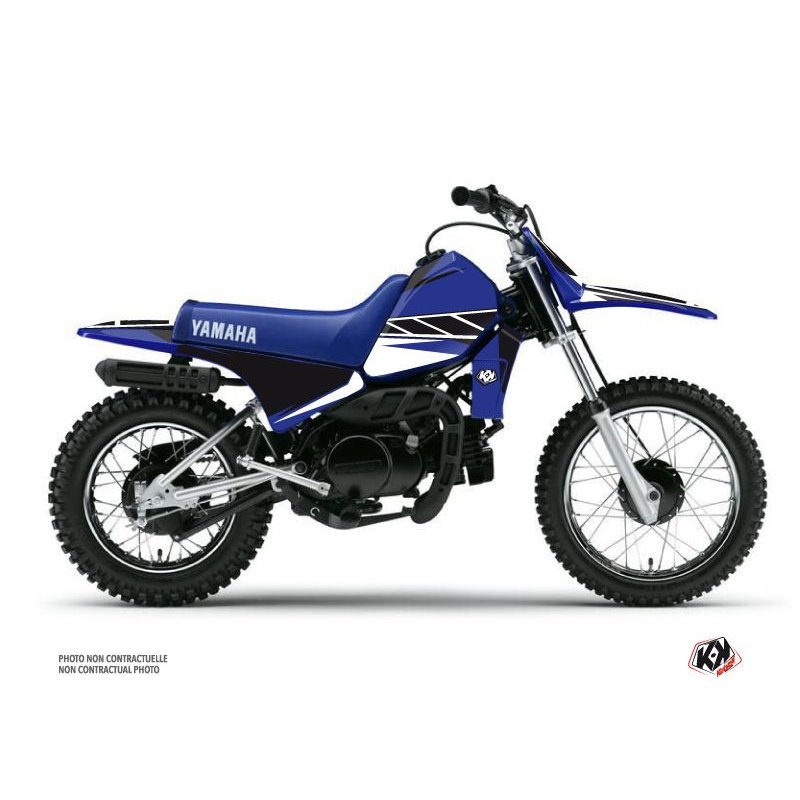 Kit Deco Moto Cross Replica Yamaha PW 80 Bleu