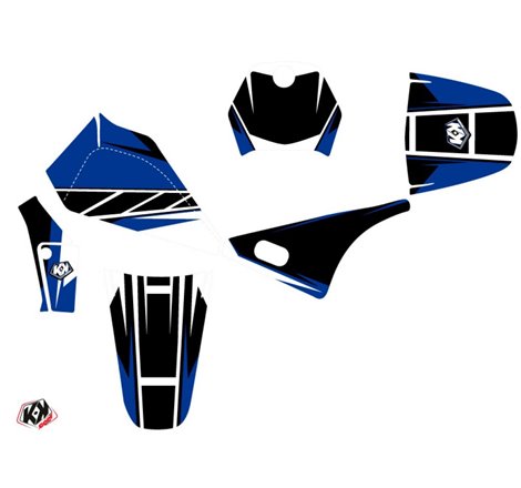Kit Deco Moto Cross Replica Yamaha PW 80 Bleu