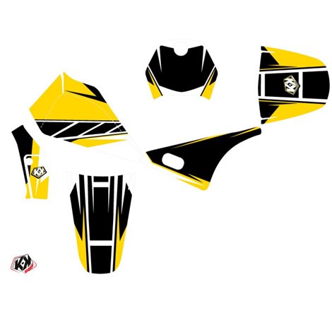 Kit Deco Moto Cross Replica Yamaha PW 80 Jaune