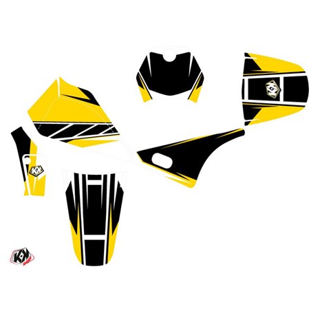 Kit Deco Moto Cross Replica Yamaha PW 80 Jaune