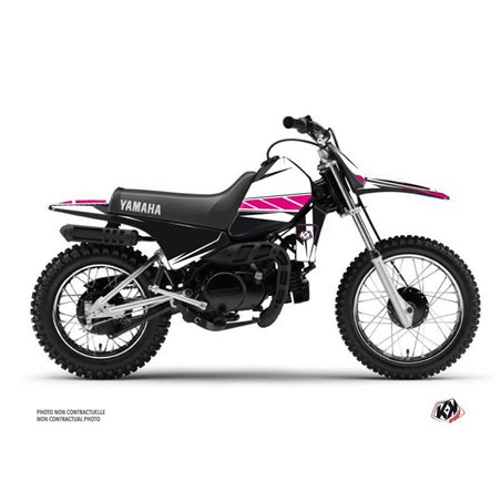 Kit Deco Moto Cross Replica Yamaha PW 80 Rose