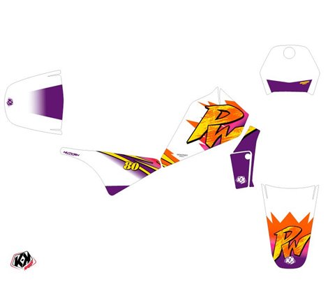 Kit Deco Moto Cross Memories Yamaha PW 80