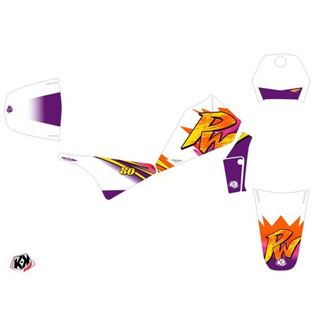 Kit Deco Moto Cross Memories Yamaha PW 80