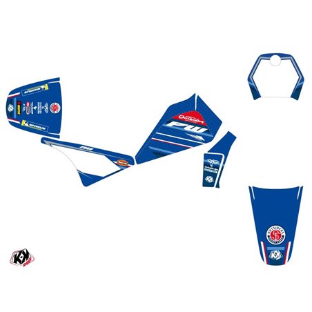 Kit Deco Moto Cross Replica Team Outsiders K21 Yamaha PW 80