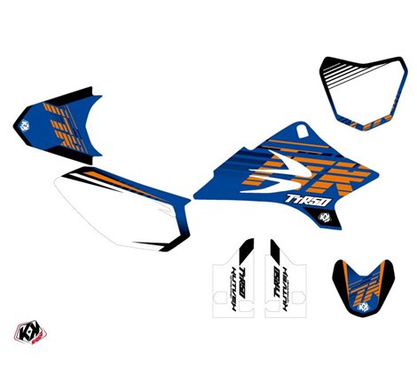 Kit Deco Moto Cross Flow Yamaha TTR 50 Orange
