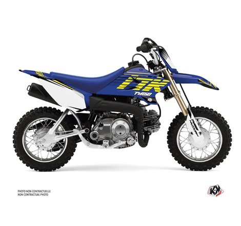 Kit Deco Moto Cross Flow Yamaha TTR 50 Jaune