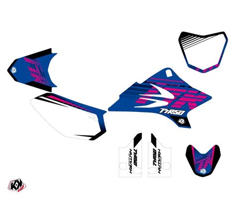 Kit Deco Moto Cross Flow Yamaha TTR 50 Rose