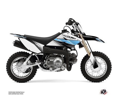 Kit Deco Moto Cross Stripe Yamaha TTR 50 Noir