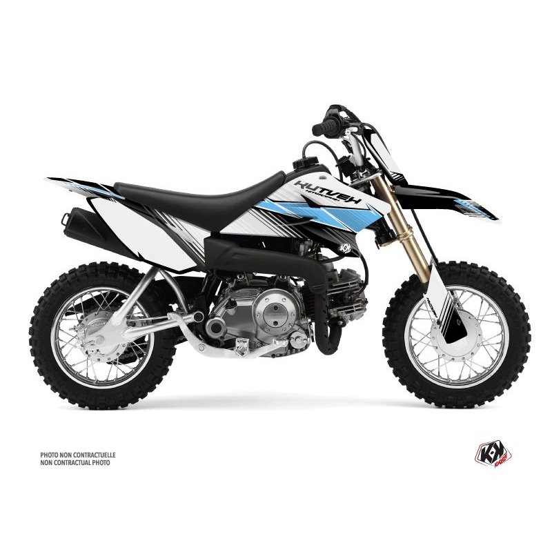 Kit Deco Moto Cross Stripe Yamaha TTR 50 Noir