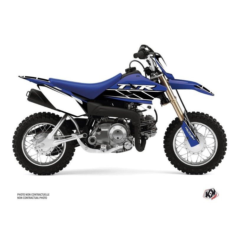 Kit Deco Moto Cross Replica Yamaha TTR 50 Bleu
