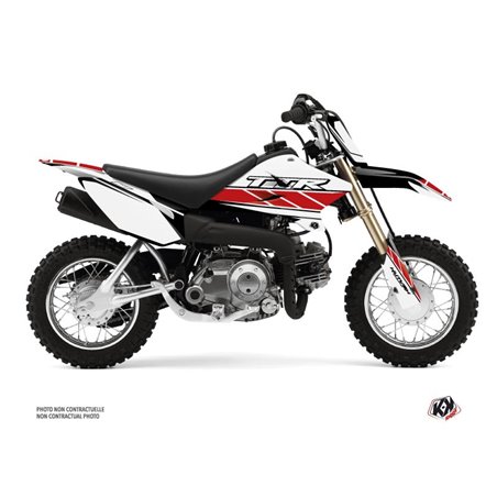 Kit Deco Moto Cross Replica Yamaha TTR 50 Rouge
