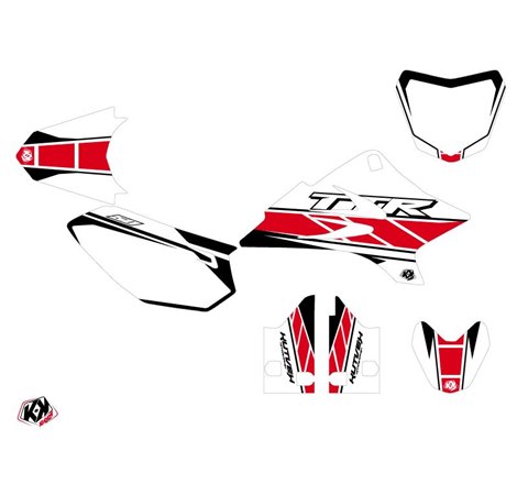 Kit Deco Moto Cross Replica Yamaha TTR 50 Rouge
