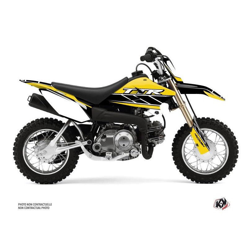 Kit Deco Moto Cross Replica Yamaha TTR 50 Jaune
