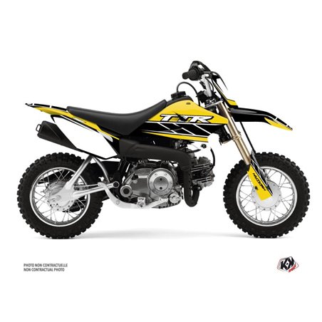 Kit Deco Moto Cross Replica Yamaha TTR 50 Jaune