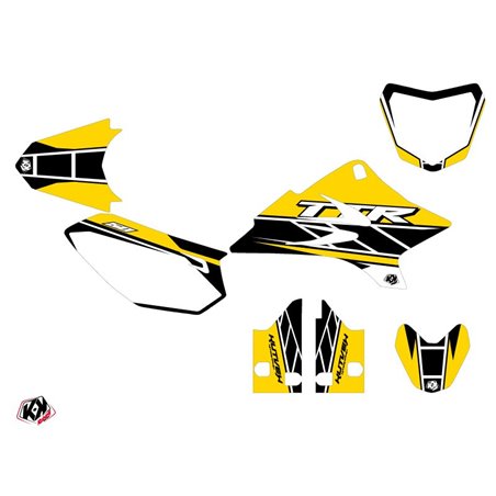 Kit Deco Moto Cross Replica Yamaha TTR 50 Jaune