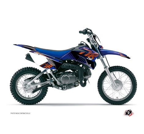 Kit Deco Moto Cross Flow Yamaha TTR 90 Orange